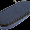 K-56302 Pencil case, oval, dark blue