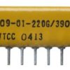 TRC Thick Film Resistor/Capacitor Networks, Single-In-Line, Conformal Coated SIP