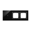 Panel dotykowy Kontakt Simon 3 moduły, zastygła lawa