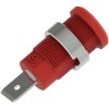 Electro PJP 3266-C-CD1-R Safety Jack Socket Red Ø4mm 1000V CATIII 36A
