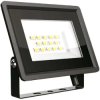 Naświetlacz, projektor LED SMD 10W 750lm 6500K IP65 czarny barwa CW biały zimny V-TAC VT-4914-B