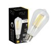 Żarówka dekoracyjna DARI LED Filament 7W, E27, 3000K, 710lm, 230V, CLEAR ST64, EDO777625 EDO