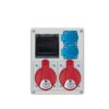 Rozdzielnica budowlana RB 4M gniazda 2x32A/5 2x250V IP44 R-BOX240 B.1703 PAWBOL