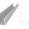 Profil Alu Nawierzchniowy 9,8Mm, Surowy, Dł 1000Mm, Max Szer Taśmy 12Mm