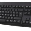 Klawiatura przewodowa, kolor: Czarny, PS/2, USB, QWERTY (wersja włoska), Ceratech