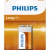 Bateria 6F22 9V Philips LongLife (blister 1szt.)