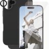 PanzerGlass CARE by ® Panzerglas 3-in-1 Protection Futerał backcase Apple iPhone 16 czarny, przeźroczysty Ładowarka indu