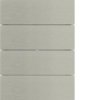 B.IQ Przycisk 4-krotny standard, stal szlachetna nierdzewna 75164093