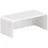 Łącznik kątowy bezhalogenowy LSOH HF EKD 80x40mm biały KOPOS