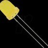 8034Y1D-ESA-E LED 8mm, wired, yellow, 2000 mcd, 60°