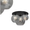 Lampa Sufitowa Sofia Smoked 3Xe27 Mlp6587 Milagro