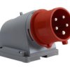 Wtyk Siłowy Stały Odbiornikowy 32A 5P Ip44 /Fe/