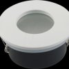 2009 Recessed ceiling ring, GU10, round, white