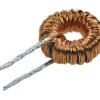 Indukcyjność; dławik drutowy pierścieniowy; DTMSS-20/0,022/10-V; 22uH; 10A; fi 24,5x5,5x10,5mm; przewlekany (THT); pionowy; 9mm;