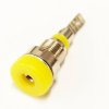 24.103.3 gniazdo bananowe na panel 2mm, 10A / 60V, żółty