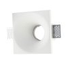 VT-772 Oczko halogenowe Spot trzonek: GU10 kwadratowa gips biała 3653 V-TAC