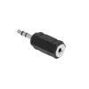 PRZEJŚCIÓWKA JACK 3,5/2,5 STEREO PLASTIK ADAPTER ZŁĄCZE