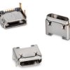 USB-Micro-B socket, 5 pole, USB 2.0, SMD, 629105150521