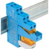 Przekaźnik interfejsowy 230V Finder SPDT 250/400V ac 16A Szyna DIN bieguny 1 Przekaźnik z interfejsem