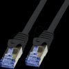 21990720 Patch cable, Cat.6a, S/FTP, outdoor, black, 20 m