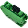 ELECTRONICS-SALON DIN Rail Mount DC24V 1 Channel DC-AC 2Amp G3MB-202P Solid State Relay SSR Module Board.