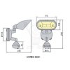 ASPIRE 300C biały 110deg; Brilum 0033