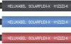 Kabel fotowoltaiczny HELU SOLARFLEX® H1Z2Z2 713569, 1 x 6 mm², Produkty w metrach bieżących