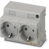 Phoenix Contact 804049 EO-CF/PT/LED/DUO Grey Enclosure Outlet 1pc
