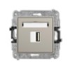 Icon Mechanizm Ładowarki Usb Pojedynczej Usb A, 10W Max., 5V, 2A Taupe 60Icusb-3