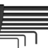 Pin wrench kit, 2 mm, 2.5 mm, 3 mm, 4 mm, 5 mm, 6 mm, 8 mm, hexagon, 369HZ8
