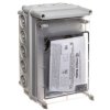 Skrzynka zabezpieczeniowa z pokrywą uchylną SB 3x32A bez dławnic 9224-000