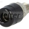 Gniazdo bananowe 4mm 32A 60VDC czarny IBU401-SW