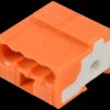 243-723 WAGO pillar terminal for PCB, orange