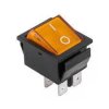 Przełącznik KCD4 ON-OFF 4pin żółty