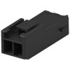 Connector, 2 pole, pitch 3.96 mm, straight, black, 2005248-9