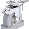Blickle 908182 L-ALEV 125K-FI-SG-FS Rolka obrotowa z blachy stalowej Średnica koła: 125 mm Maksymalne obciążenie: 250 kg