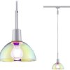 Lampa sufitowa, podwieszana Paulmann Sarrasani 96975 E14 chrom (matowy), dichroic
