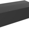 Aluminum enclosure, (L x W x H) 133 x 422 x 203 mm, black (RAL 9005), IP20, RM3U1908VBK