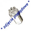 Żarówka LED P21W BA15S 1156 czerwona 12V 8 led
