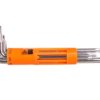 Klucze Torx długie T10-T50 09-524 /zestaw 8 szt./