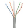 Kabel U/Utp Powercat 6, 4 Pary, Pvc, Klasa Eca Wg. 13501-6, Szary...