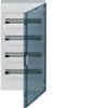 Rozdzielnica natynkowa 72 modułowa 4x18M drzwi transparentne IP40 vega VB418TB HAGER