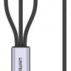 Przewód ładujący USB 3 w 1 czarny