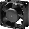 DC axial fan, 12 V, 60 x 60 x 25 mm, 68 m³/h, 46 dB, ball bearing, SUNON PF60251BX-1000U-A99