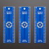 SMT Breakout PCB for 48-QFN or 48-TQFP - 3 Pack