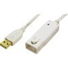 LogiLink UA0092 USB 2.0 Active Repeater Extension Cable 12m White Gold Plated
