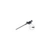 Chwytak pomiarowy 20.169.2 czarny 10A 4mm gn ban 155mm / KLEPS-2600
