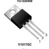 V10170C-M3 Dual High-Voltage Trench MOS Barrier Schottky Rectifier Ultra Low VF = 0.57 V at IF = 2.5 A
