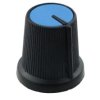 Blue 6mm Pointer Knob