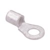 Open End 6.4mm Non-Insulated Ring Terminal 8AWG